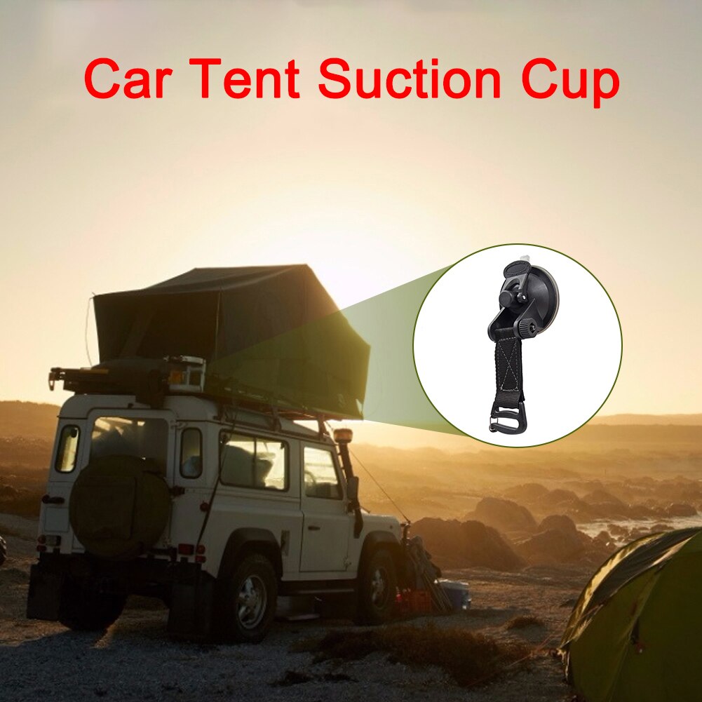 Cheap Goat Tents Portable Suction Cups with Hook Multipurpose Heavy Duty Suction Cup Reusable Tent Accessories for Camping Travel   